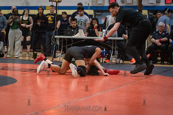 PSAL Girls Individual Championships - Harry S Truman HS - NYC -