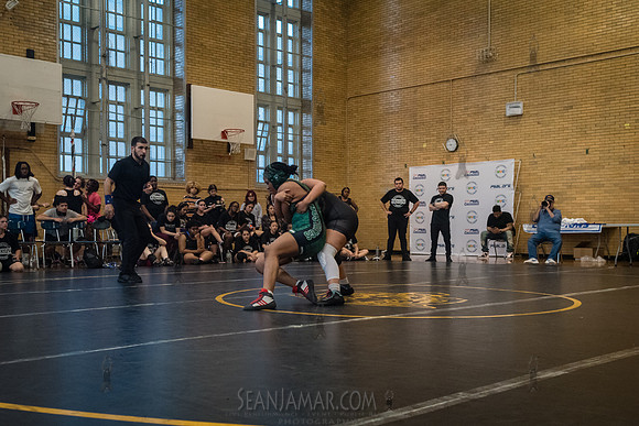 PSAL Girls Team Wrestling Championship - Grover Cleveland HS - N