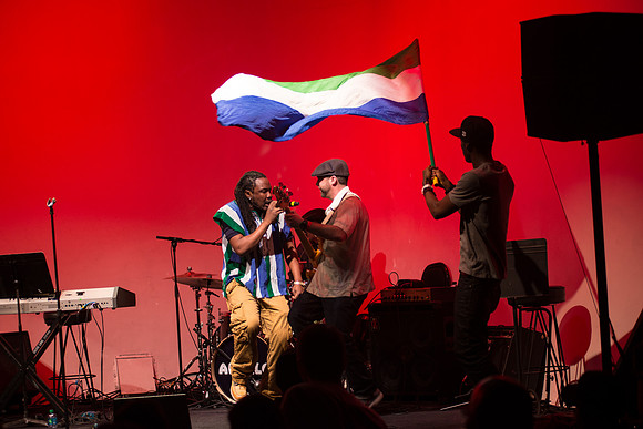 Bajah + The Dry Eye Crew - Africa Now! Festival - Apollo Music Cafe - NYC - 2014