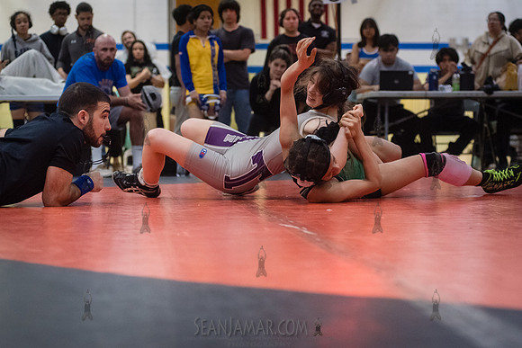 PSAL Girls Individual Championships - Harry S Truman HS - NYC -