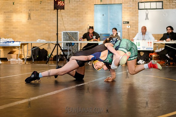 PSAL Girls Team Wrestling Championship - Grover Cleveland HS - N