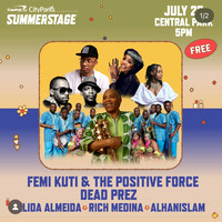 NYC SummerStage - Femi Kuti - Rumsey Playfield - NYC - 2025