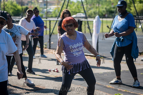 CPF Senior Walking - Springfield Park - NYC - 2024