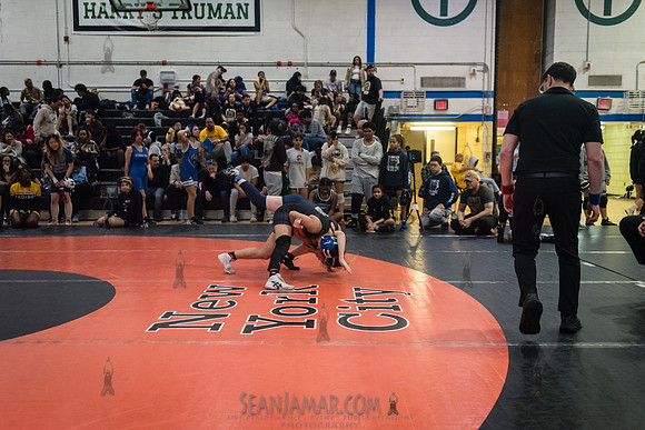 PSAL Girls Individual Championships - Harry S Truman HS - NYC -