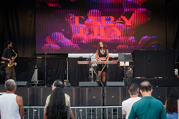 Tara Lily - NYC SummerStage - DJ Rekha Basement Bhangra - Flushi