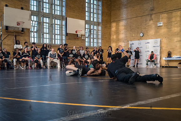 PSAL Girls Team Wrestling Championship - Grover Cleveland HS - N