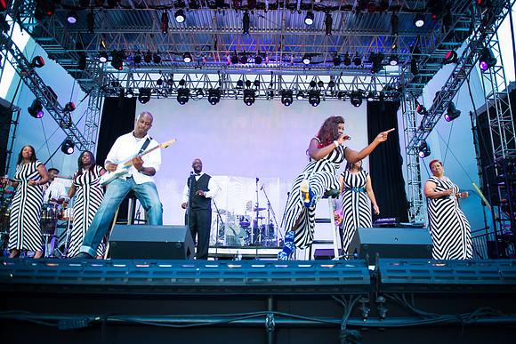 The Jones Family Singers - Damrosch Park Bandshell Lincoln Center - NYC - 2014