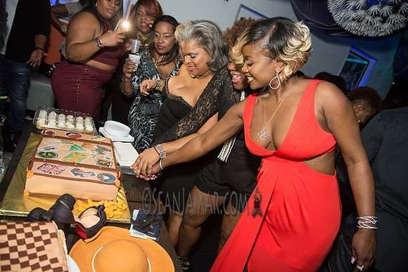 Carlene, Nicola & Matica BDay Celebration - A Place To Go - New Rochelle NY - 2017
