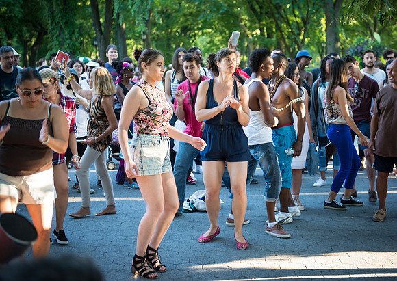 Chaka Chocolate Drum Circle - Central Park - NYC -2015