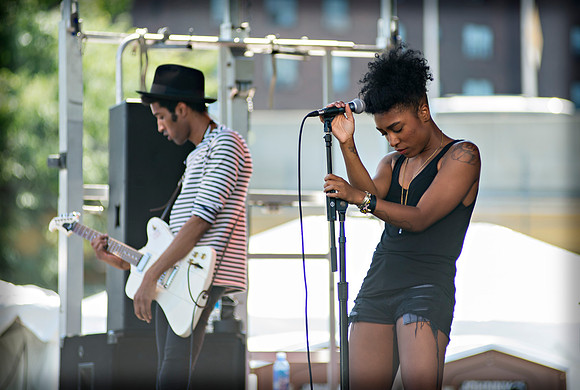 Pyyramids - Afropunk Festival - Commodore Barry Park - BK USA -