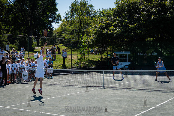 CPF Play - Lacoste Foundation Tennis Clinic - Central Park Tenni