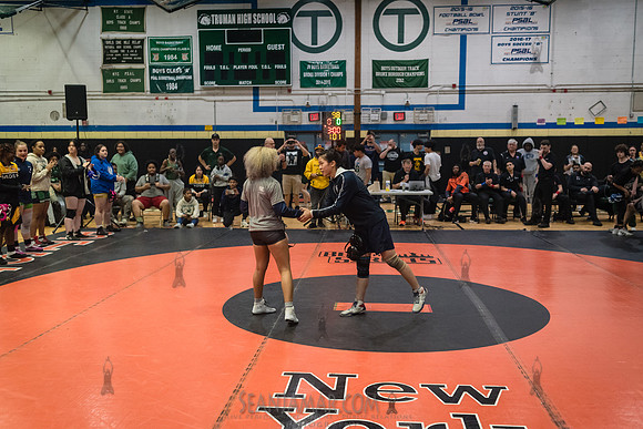 PSAL Girls Individual Championships - Harry S Truman HS - NYC -