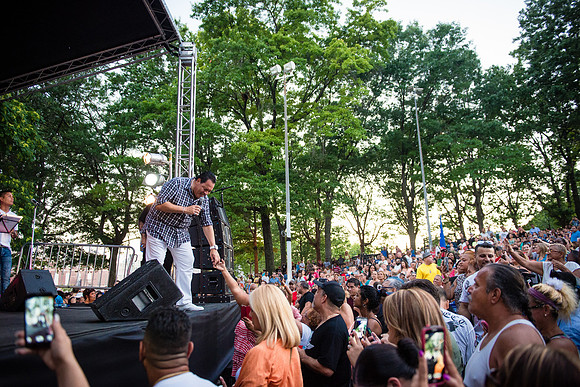 Tito Nieves - East River Bandshell - NYC - 2015