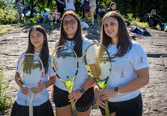 CPF Play - Lacoste Foundation Tennis Clinic - Central Park Tenni