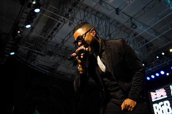 WBLS 6th Annual R&B Fest - Musiq Soulchild - Rumesey Playfield Central Park - NYC - 2014