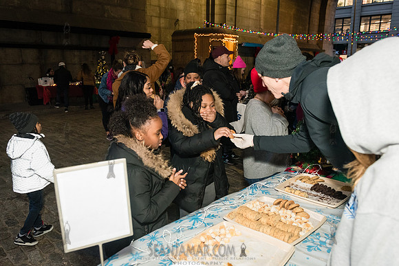 DID Christmas Tree Lighting - Dumbo Archway - NYC - 2024