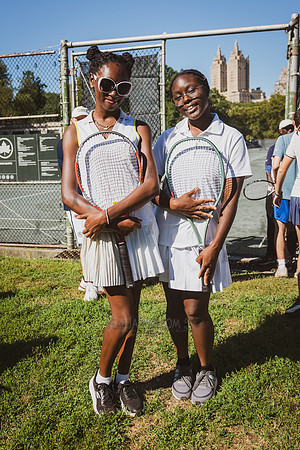 CPF Play - Lacoste Foundation Tennis Clinic - Central Park Tenni