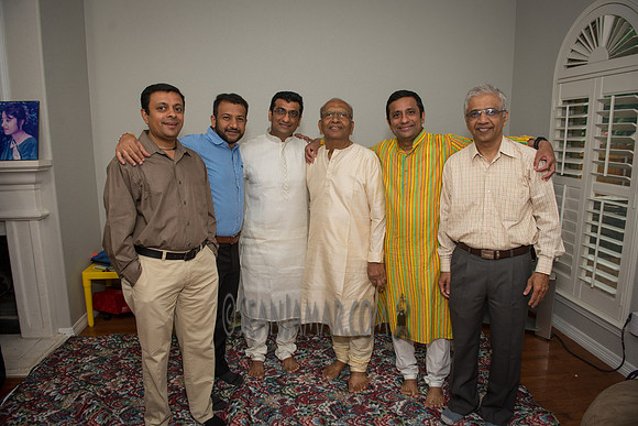 Khyaati and Joshua Ganesh Pooja - The Morar Home - Weatherford TX - 2017