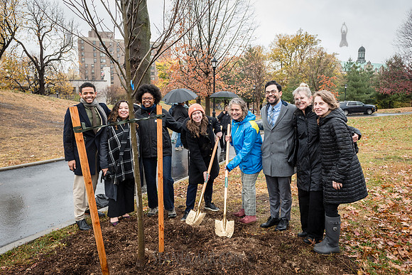 CPF Urban Forest Press Conference - St Marys Park - NYC - 2024