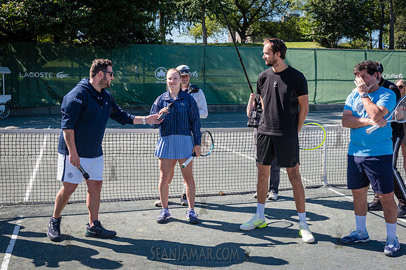 CPF Play - Lacoste Foundation Tennis Clinic - Central Park Tenni