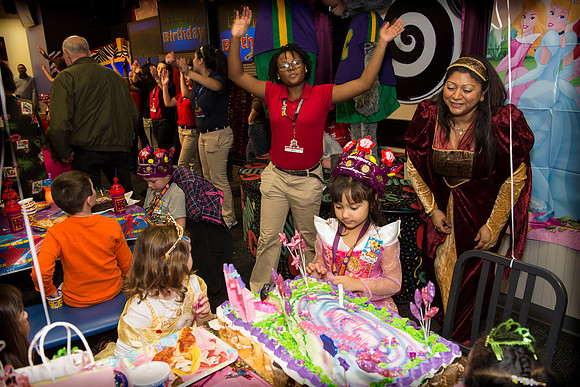 Christina's Princess Party - Chuck E. Cheese - Paramus NJ - 2012