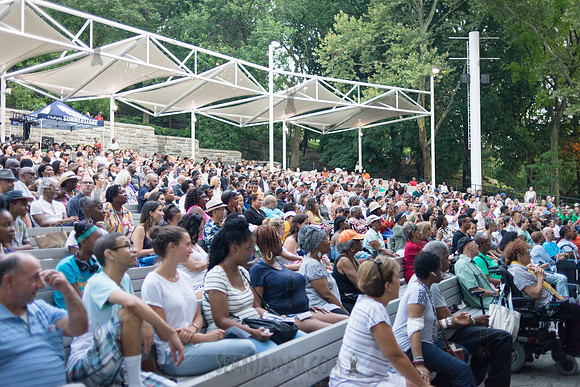 Jeremey McQueens Black Iris Project - Marcus Garvey Park - NYC - 2018