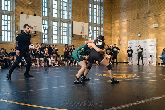 PSAL Girls Team Wrestling Championship - Grover Cleveland HS - N
