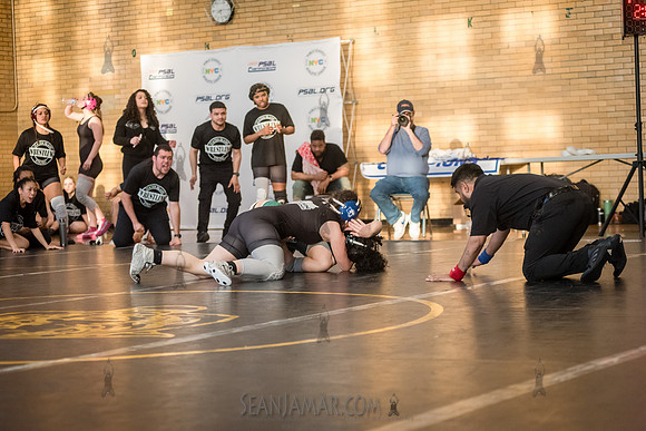 PSAL Girls Team Wrestling Championship - Grover Cleveland HS - N