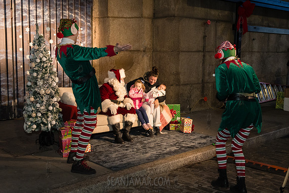 DID Christmas Tree Lighting - Dumbo Archway - NYC - 2024