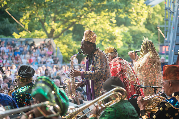 Sun Ra Arkestra - CPF SummerStage - Kim Gordon - Rumsey Playfiel