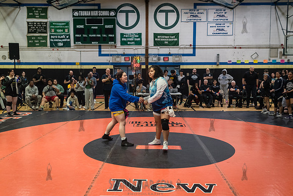 PSAL Girls Individual Championships - Harry S Truman HS - NYC -