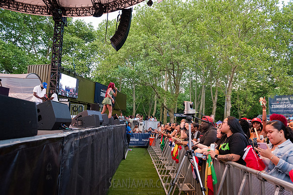 Steph The Gyal Army - CPF SummerStage - Patrice Roberts - Rumsey