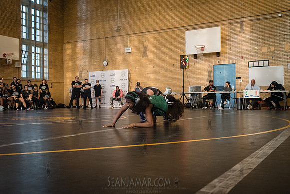 PSAL Girls Team Wrestling Championship - Grover Cleveland HS - N