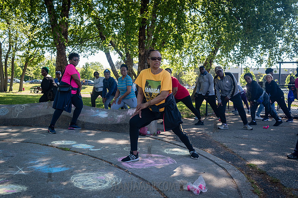 CPF Senior Walking - Springfield Park - NYC - 2024