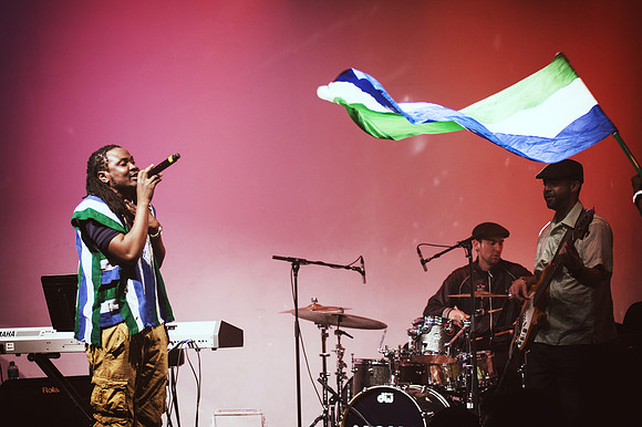 Bajah + The Dry Eye Crew - Africa Now! Festival - Apollo Music Cafe - NYC - 2014