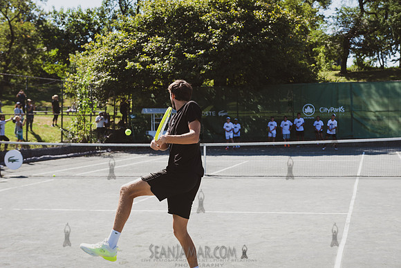 CPF Play - Lacoste Foundation Tennis Clinic - Central Park Tenni