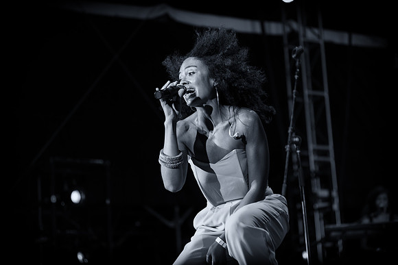 Amel Larrieux - Damrosch Park Bandshell Lincoln Center - NYC - 2014