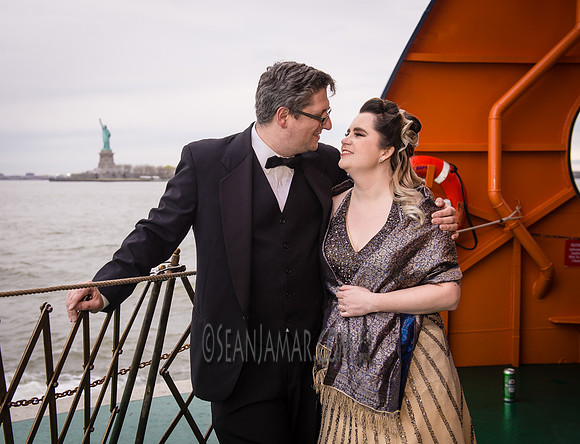 Brandon and Kayte Engagement Party - National Lighthouse Museum - Staten Island - 2017