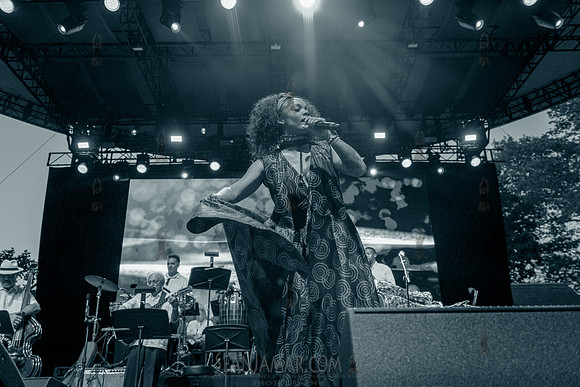 Brenda Navarrete + Melvis Santana - NYC SummerStage - Celia Cruz