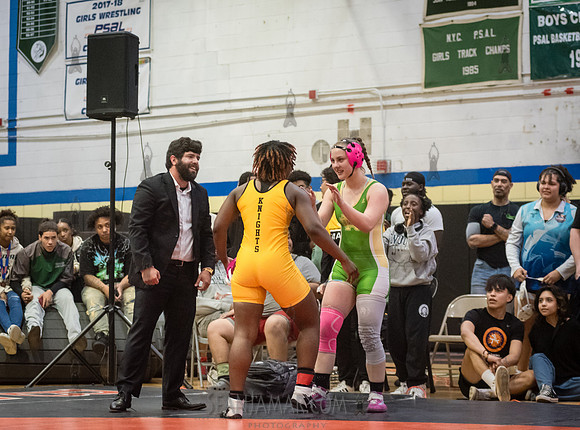 PSAL Girls Individual Championships - Harry S Truman HS - NYC -