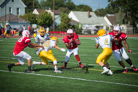 2016-09-17 Elmwood Park vs Lyndhurst - Varsity Football - Elmwood Park NJ