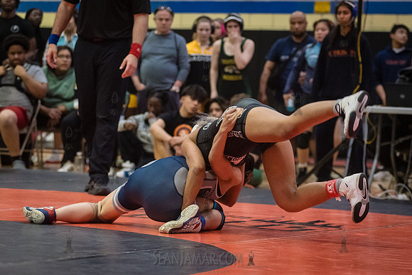 PSAL Girls Individual Championships - Harry S Truman HS - NYC -