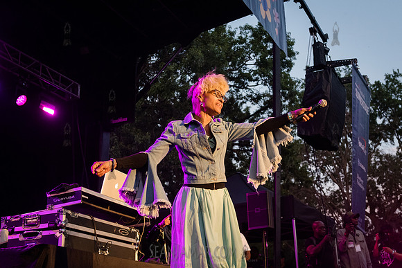 Fonda Rae - NYC SummerStage - Doug E Fresh + Funk Flex Hip Hop A