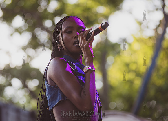 Ebony Riley - CPF SummerStage - Andra Day - Rumsey Playfield - N