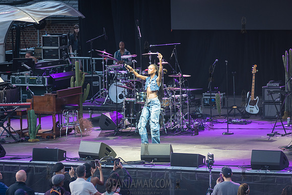 Ebony Riley - CPF SummerStage - Andra Day - Rumsey Playfield - N
