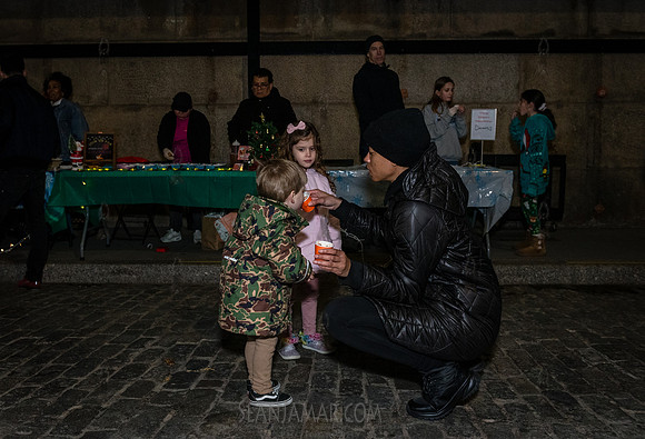 DID Christmas Tree Lighting - Dumbo Archway - NYC - 2024