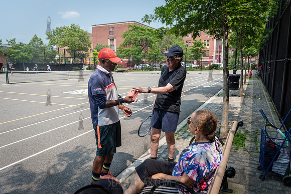 CPF Senior Fitness - Tennis - Travers Park - NYC - 2025
