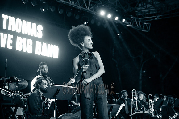 Igmar Thomas & The Revive Band f/ Esperanza Spalding - Rumsey Playfield - Central Park NYC - 2016