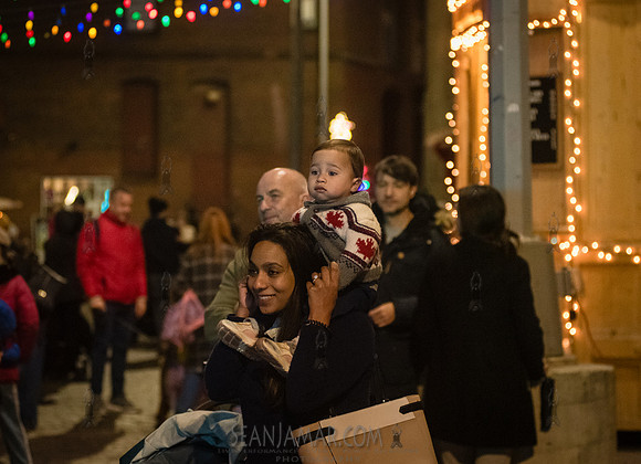 DID Christmas Tree Lighting - Dumbo Archway - NYC - 2024