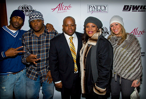?, DJ Trouble, DJ Will, Kim Kane, ? @ DJ Will's (Power 105.1 FM) BDay @ Room Service NYC